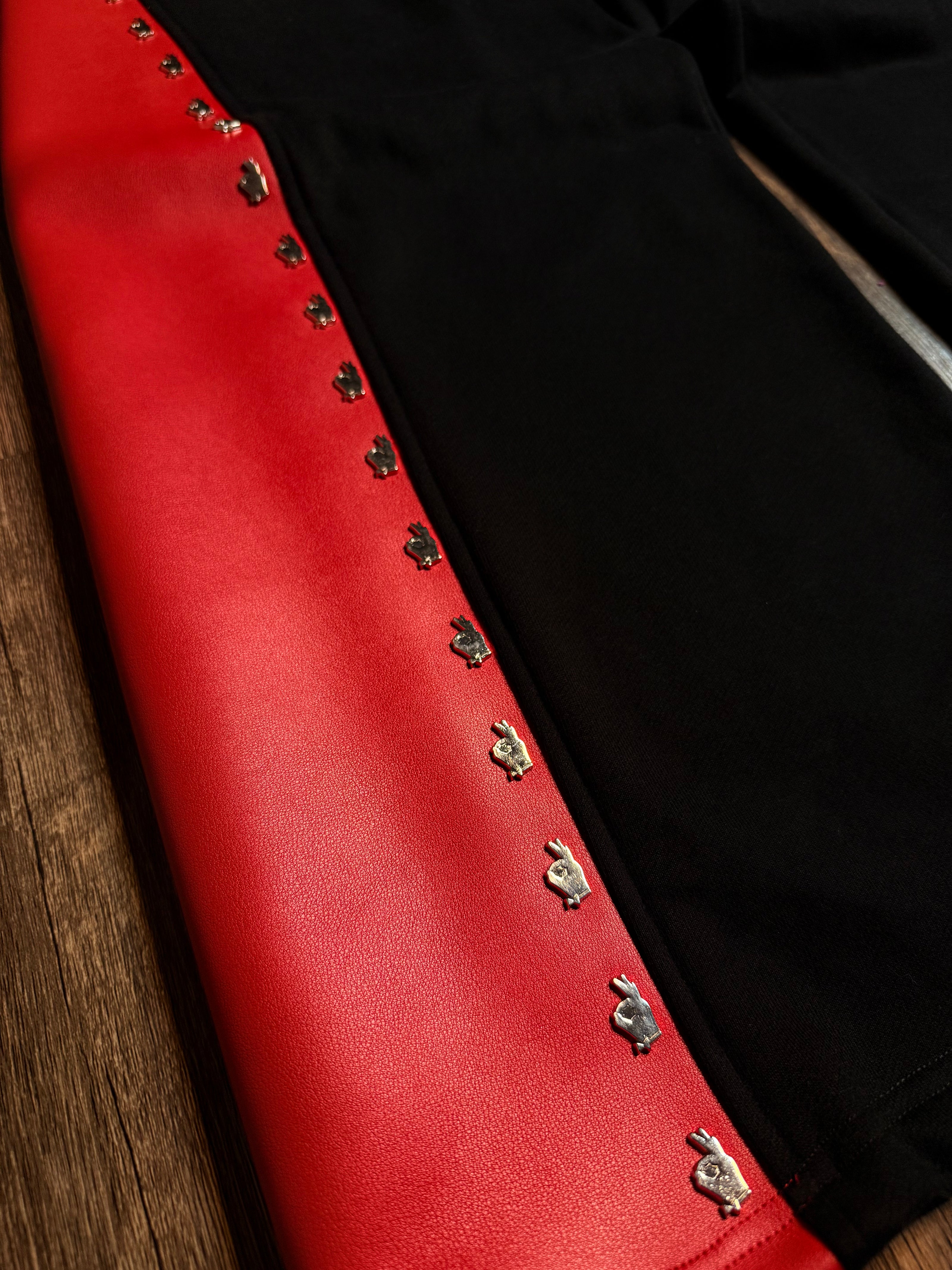 Party RoKK (Leather & French Terry) ON HAND